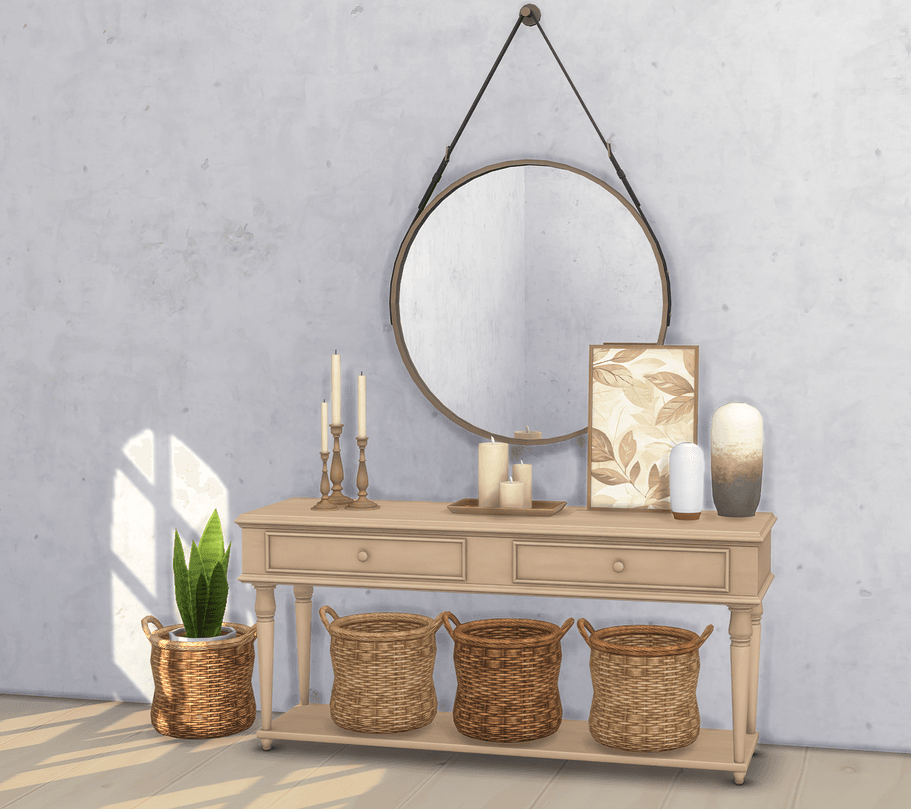 Скриншот мода Сет для холла Hallway Set